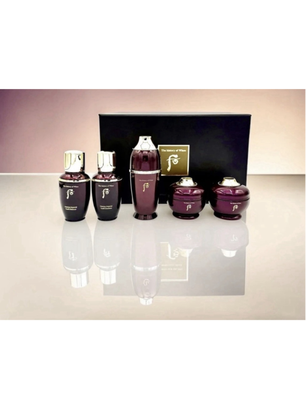 [The History of Whoo] Hwanyu 5pcs Special Gift Kit Anti Wrinkle Essence